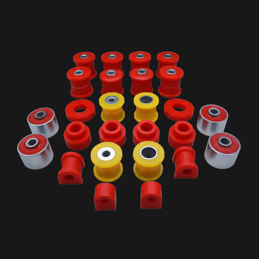 Komplet tulei poliuretanowych metalowe centryczne Patrol Y60 Y61 | 24 szt.